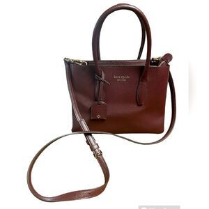 Beautiful Kate Spade Cherrywood Satchel w/ Zip Closure